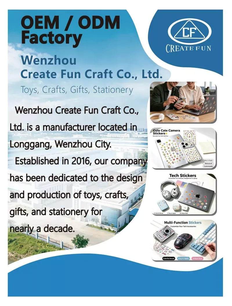 Wenzhou Create Fun Craft Co., Ltd. сяє на Global Expo: Десятиліття інновацій у виготовленні індивідуальних наклейок та іграшок своїми руками
